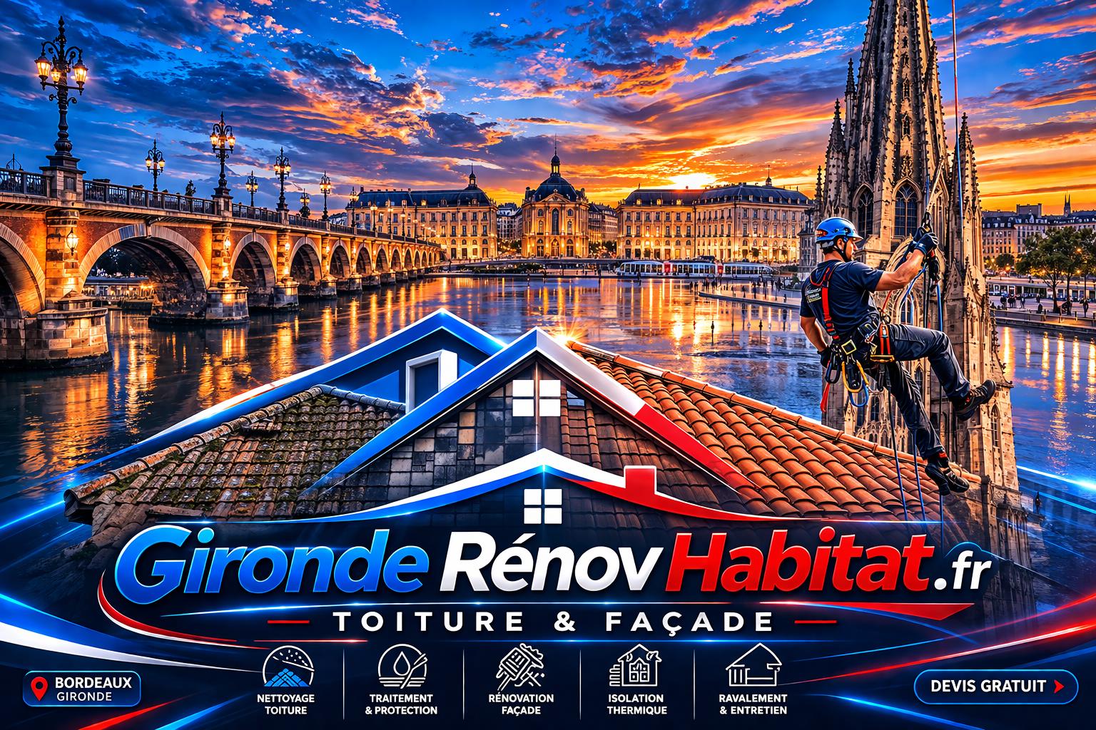 Gironde Rénov Habitat — Artisans couvreurs en Gironde